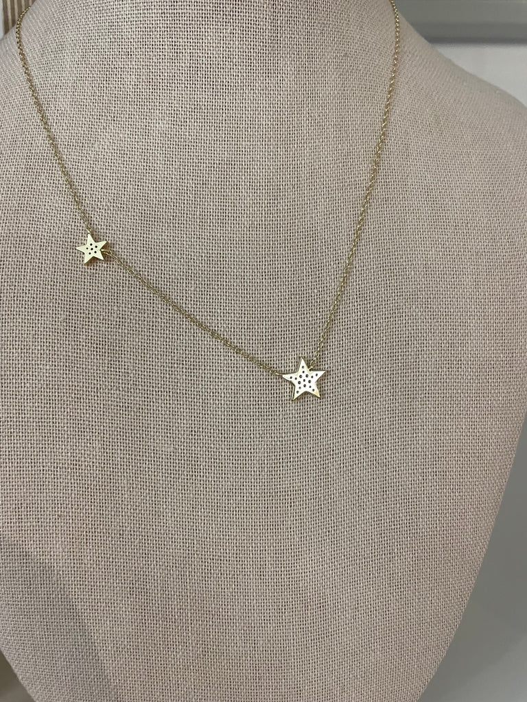 Debbie Katz double star necklace