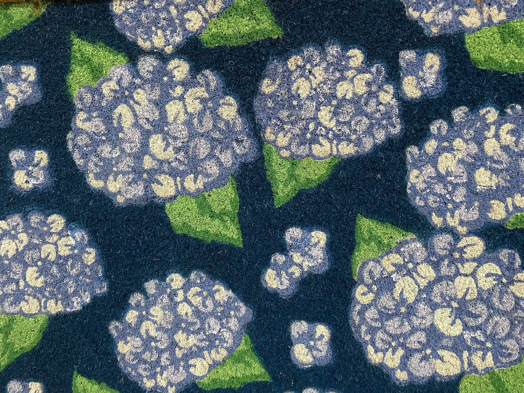 Hydrangea Door Mat (preorder)