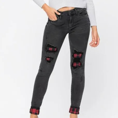 JB Buffalo Patch Skinny