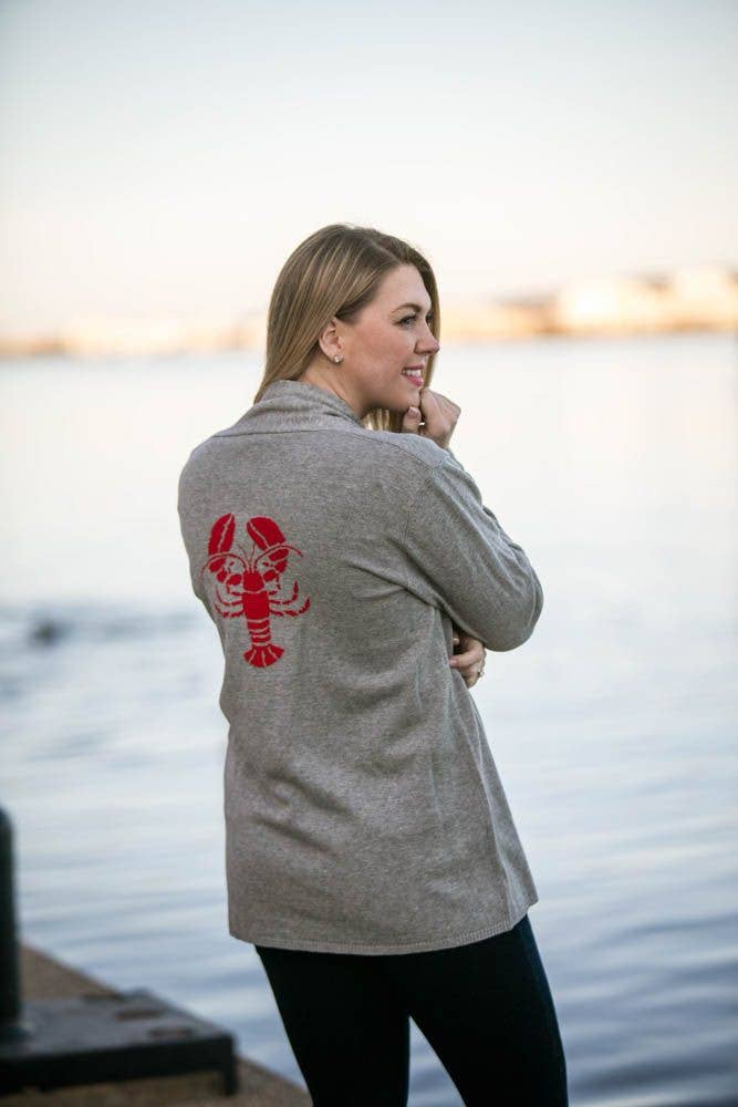 Noreen Lobster Cardigan